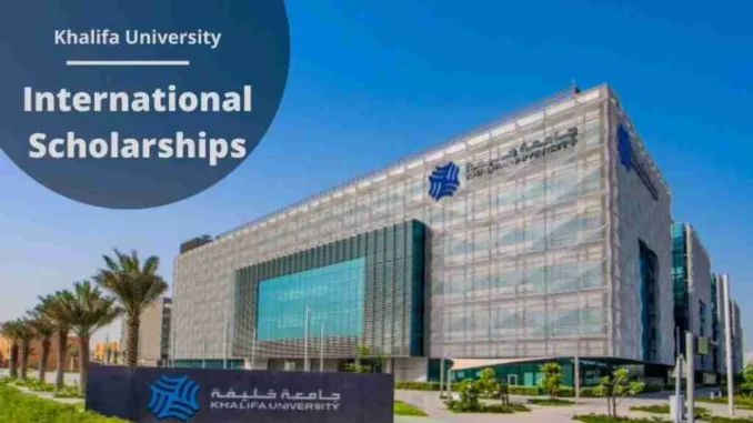 Khalifa University Graduate Scholarship